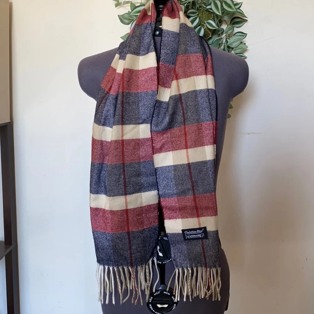 Christian Dior Cashmaire Scarf Unisex